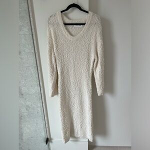 Samsøe ivory sweater dress